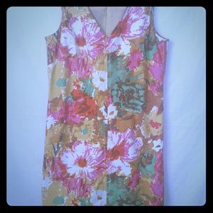 Talbots Petite Sleeveless Career Dress 8P